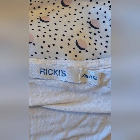 Rickis size XXL white tank top - Picture 4 of 6